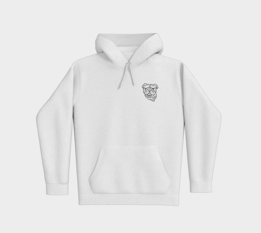 Coton Ouaté à Capuche blanc - Design Original TOGO