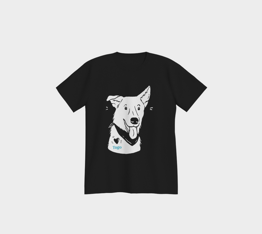 T-Shirt unisexe noir - Design Original TOGO