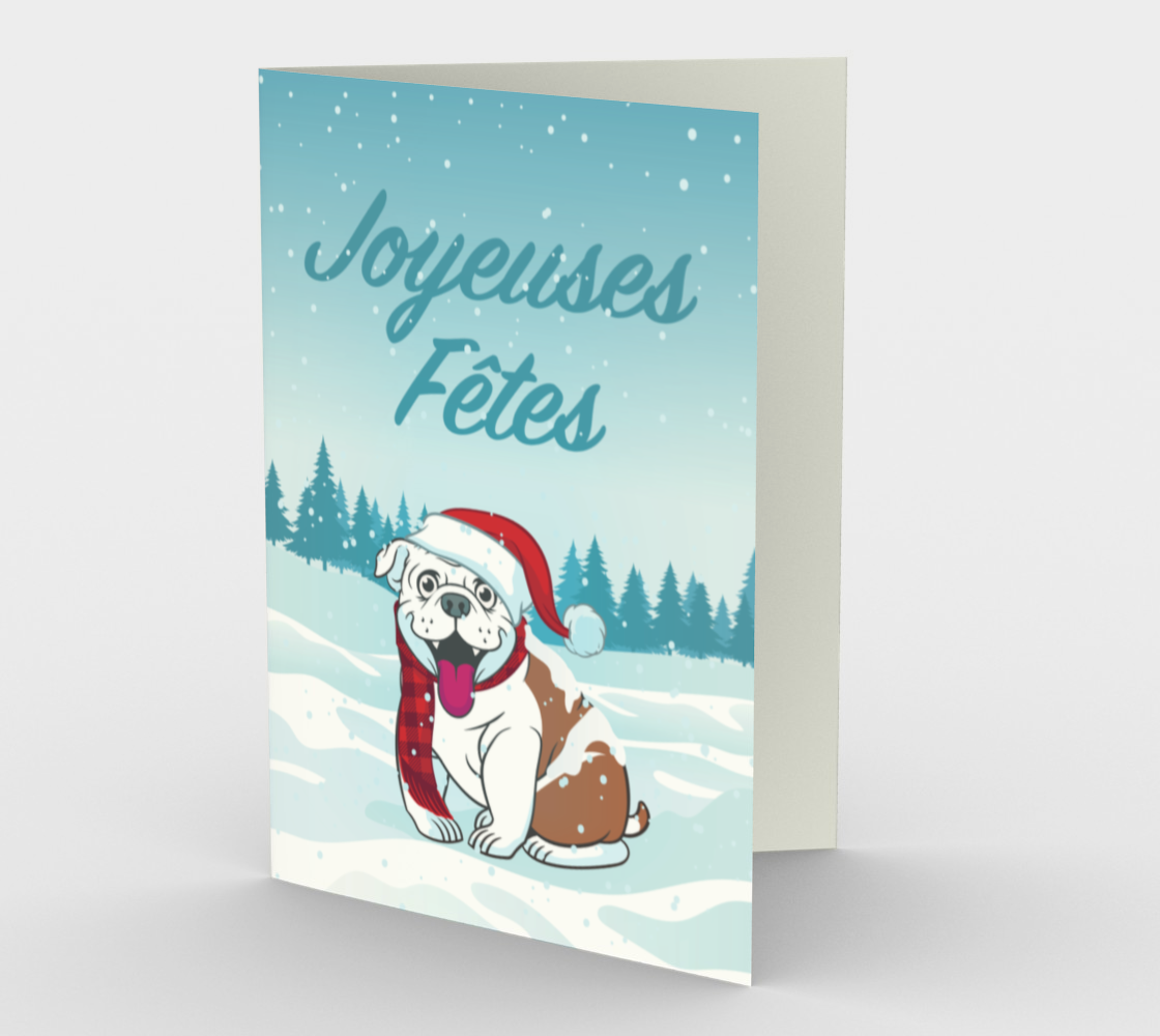 Carte Fleur -dessin animé